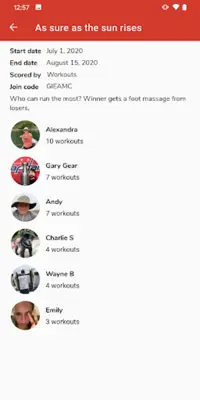 GymRats android App screenshot 0